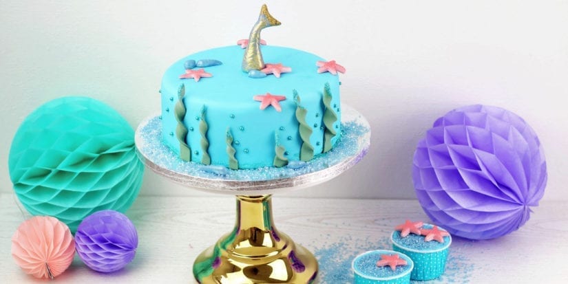 Meerjungfrauen-Geburtstag: Ideen für Einladung & Torte
