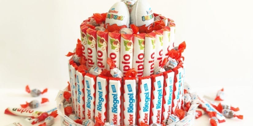 Schokoriegel Torte